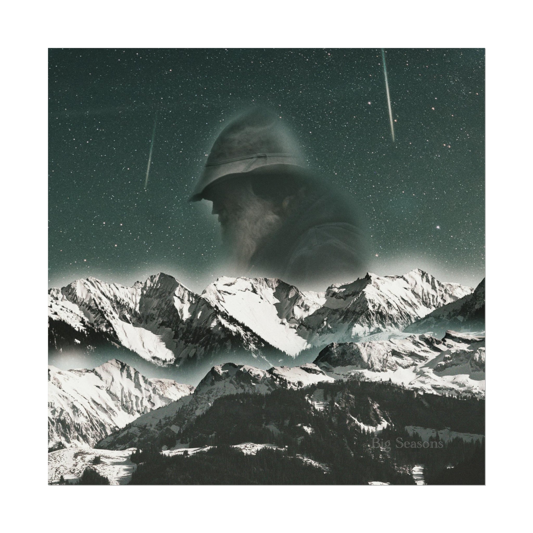 Haunted Mountain - Premium Textured Print - Strange Pastures Provisions