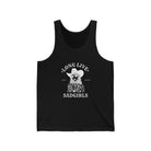 "Long Live Sadgirls" Western Gothic Tank - Alt-Country Women's Apparel Printify