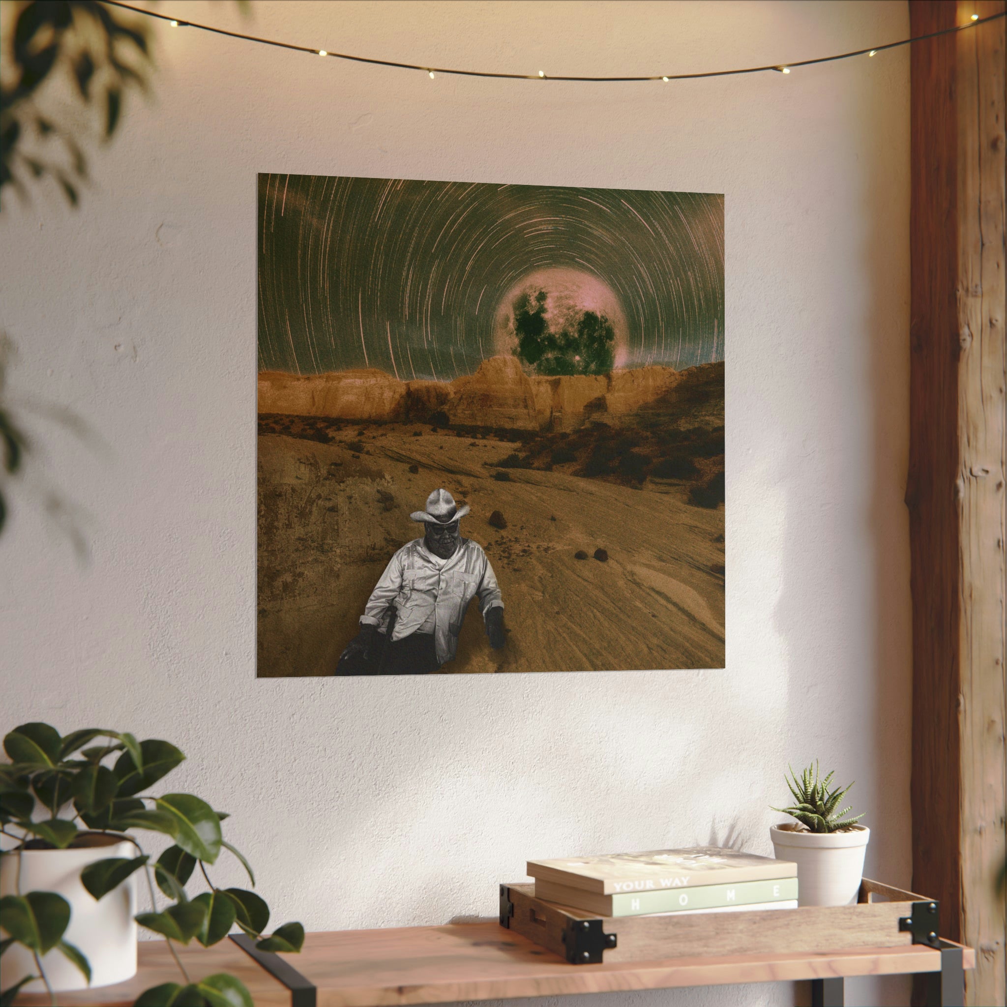 Cosmic Siesta - Premium Textured Print - Strange Pastures Provisions