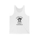 "Long Live Sadgirls" Western Gothic Tank - Alt-Country Women's Apparel Printify